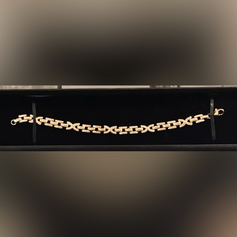 Gold Plated Stainless Steel Bracelet